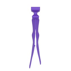 Quad Wedge Purple Refill Pack of 100