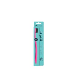 100% Recycled Toothbrush Fuschia (Soft) 8pkt
