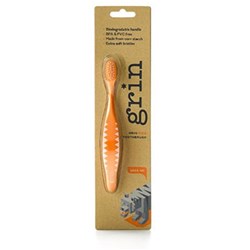 Grin Kids Orange Toothbrush ea