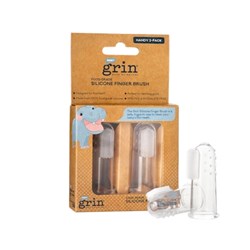 Grin Baby Silicone Finger Brush pkt 2