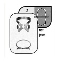 Stainless Steel Rubber Dam Clamp #2