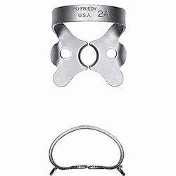 Stainless Steel Rubber Dam Clamp #2A