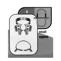 Stainless Steel Rubber Dam Clamp #4