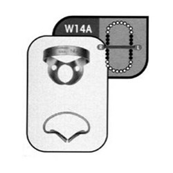 Stainless Steel Rubber Dam Clamp #W14A