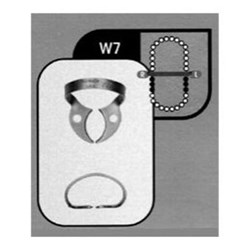 Stainless Steel Rubber Dam Clamp #W7