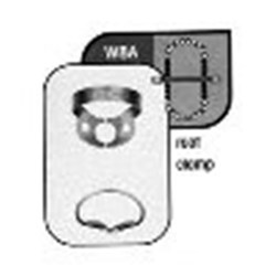 Stainless Steel Rubber Dam Clamp #W8A