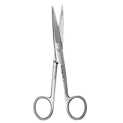 Curved/Pointed Surgical Scissors #23 14.5cm