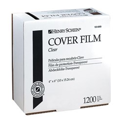 Henry Schein Barrier Coverall Film Clear 1200 Sheets 5701315