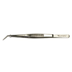 Henry Schein Self Lock Tweezer Serrated ea