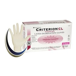 Criterion CL Powder Free Latex Glove XSmall box 100