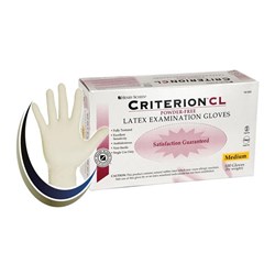 Criterion CL Powder Free Latex Glove Medium box 100
