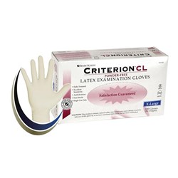 Criterion CL Powder Free Latex Glove XLarge box 100
