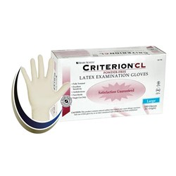 Criterion CL Powder Free Latex Glove Large box 100
