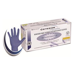 Criterion Pure Freedom Nitrile PF Glove Blue XL box 180