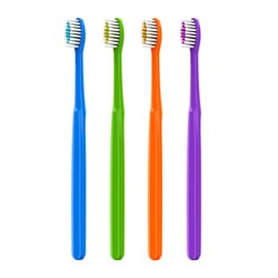 Acclean Toothbrush Youth 28 Tuft 4 Colours Box of 72
