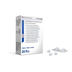 Absorbable Haemostatic Gelatin Sponge HENRY SCHEIN Blstr 24pk