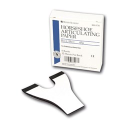 Articulating Paper Horse Shoe Blue/Red 45 Micron 6x12 Sheet