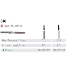 HENRY SCHEIN Maxima Diamond Bur FG 846016C Coarse pkt 5