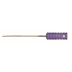 HENRY SCHEIN Barbed Broach 21mm Size 4 Blue Fine 10 pk