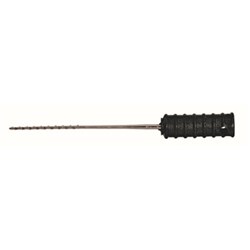 HENRY SCHEIN Barbed Broach 21mm Size 6 Black Coarse 10 pk