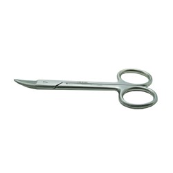 Henry Schein Scissors Curved Crown & Collar Std ea