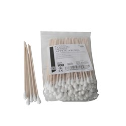 Henry Schein Cotton Tipped Applicators 6" box 1000