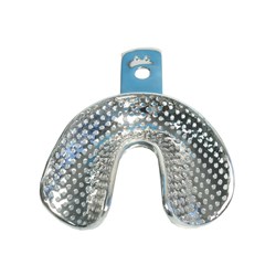 Impression Tray Metal Lower Perforated Edentulous 66 Small