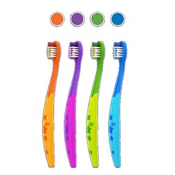 ACCLEAN Toothbrush Easy-Grip Child 3-5 Pack of 72