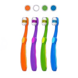 ACCLEAN Toothbrush Easy-Grip Child 4-7 Pack of 72