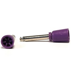 ACCLEAN Prophy Cup Latex Free Latch Purple Medium Pk of 100