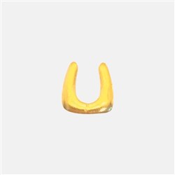 U Onlay Yellow Gold 7mm 22ct