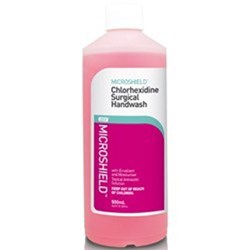 MICROSHIELD 4 Surgical Hand wash 4% Chlorhexidine 500ml