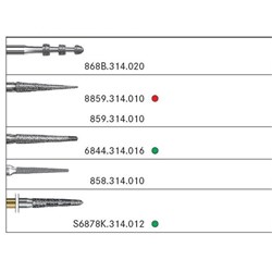 Dr Anthony Maks Veneer Kit x6 FG Diamond Burs