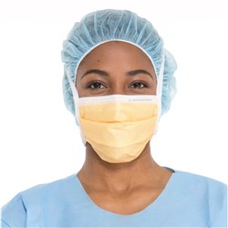 FLUIDSHIELD Level 3 Surgical Mask with Ties Box of 50