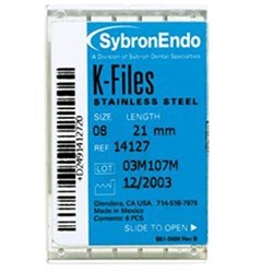 K FILES 21mm Size 35 Green Pack of 6