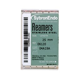 K REAMERS 25mm Size 40 Black Pack of 6