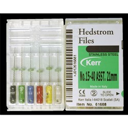 HEDSTROM FILES 21mm 15-40 Assorted Pack of 6