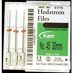 HEDSTROM FILES 30mm Size 45 White Pack of 6