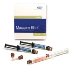 Maxcem Elite Syringe White Opaque Shade 2x 5g