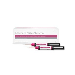MAXCEM ELITE CHROMA Yellow Dual Syr Refill 5gx2 & 24 Tips