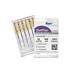 ZenFlex NiTi File 25mm .06 Size 35 Pack of 6