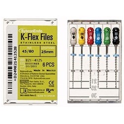 K FLEX FILES 30mm Size 45-80 Assorted Pack of 6