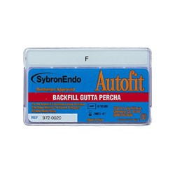 Autofit Gutta Percha Points Backfill Fine Medium pkt 60