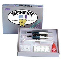 TEETHMATE F1 Kit Clear 2x2.5ml Syringe Pit & Fissure Sealant