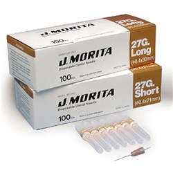 Morita Needle 27G Long 30mm Box of 100