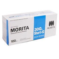 Morita Needle 30G Short 12mm box of 100
