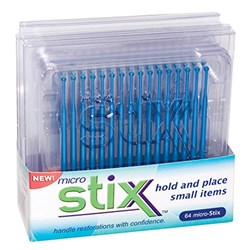 Microbrush MICRO STIX Orginal Blue Pack of 64