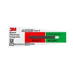 3M Attest Chemical Indicator for Steam Type 5 / 100pk