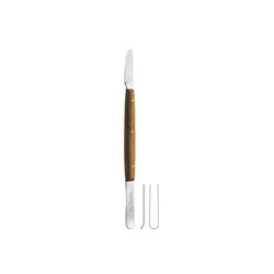 Fahnenstock Plaster &Wax Knife 202 Wooden Handle175mm