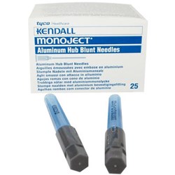 Blunt Needle Metal Hub Pack 25